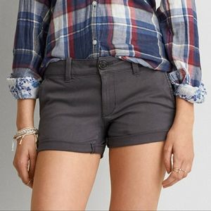 American Eagle Super Stretch Midi Shorts